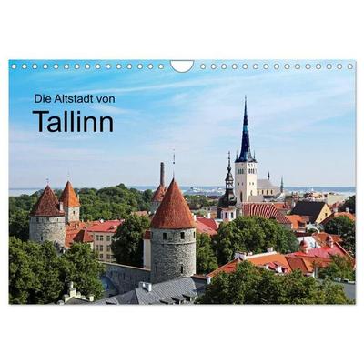Die Altstadt von Tallinn (Wandkalender 2027 DIN A4 quer), CALVENDO Monatskalender