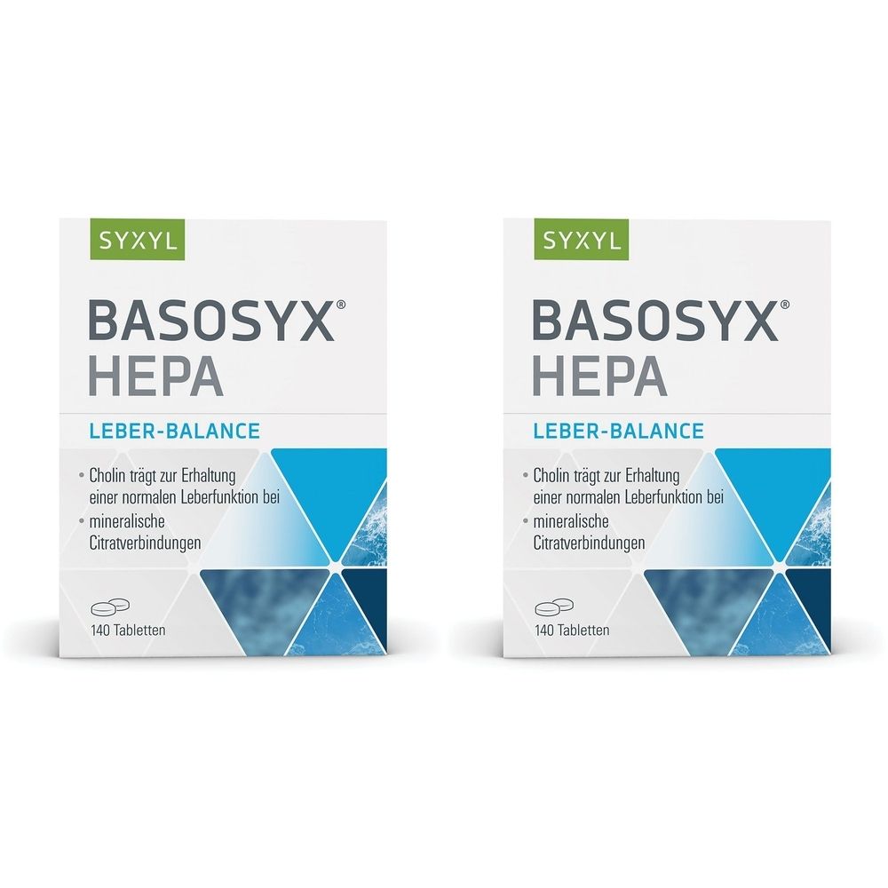 Basosyx Hepa Syxyl Tabletten 2x 2x140 St