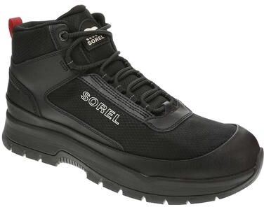 Sorel Outing NW Sneaker Mid WP - Mens 8 Black Sneaker Medium