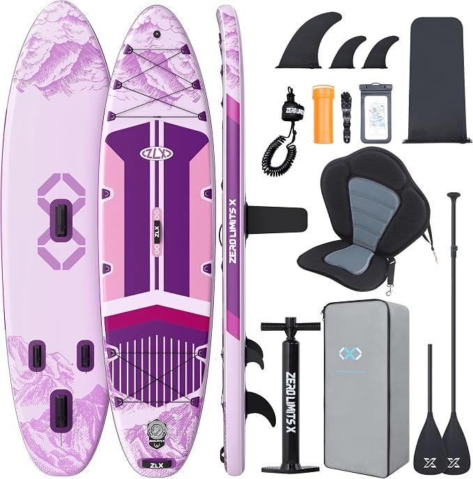 Stand Up Paddling Board 350x89cm,SUP Board Set,Stand Up Paddle mit Einzigartige Mittelfinne,Rutschfester Deckpad,Standup Paddle Board 250kg Tragkraft,für Erwachsene,Anfänger,alle Könnensstufen