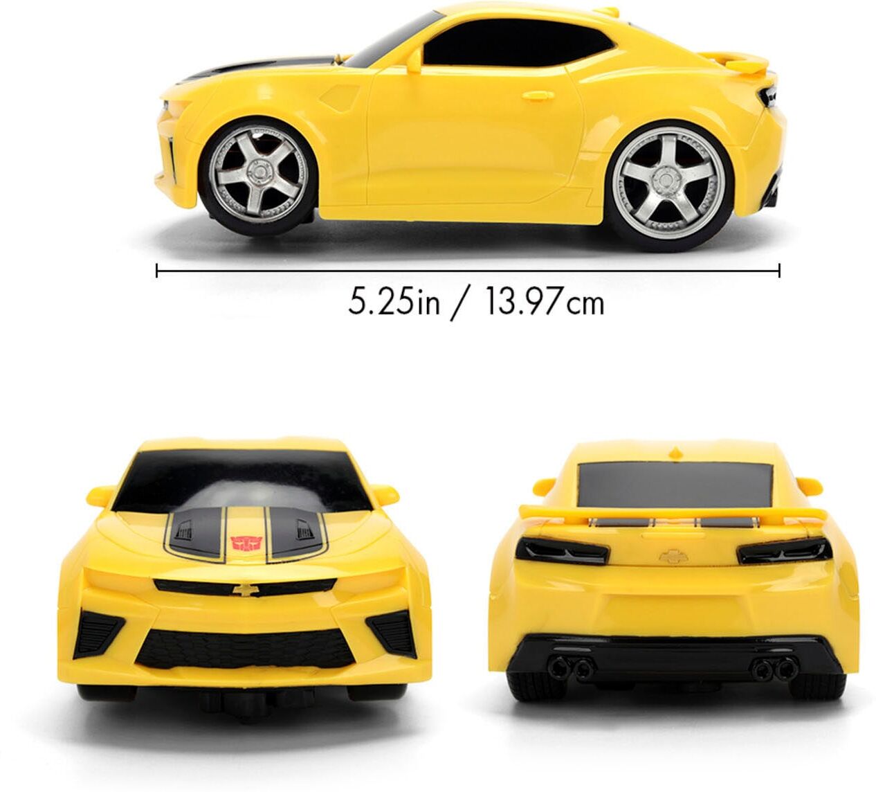 RC-Roboter JADA "RC Transformers Bumblebee 1:32", gelb, Fernlenkfahrzeuge, Kinder, Kunststoff, RC-Roboter