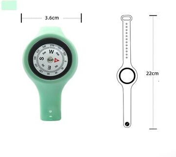 ModernMart Outdoor Wrist Compass Watch Survival Navigation Bracelet For Hiking Camping Travel b