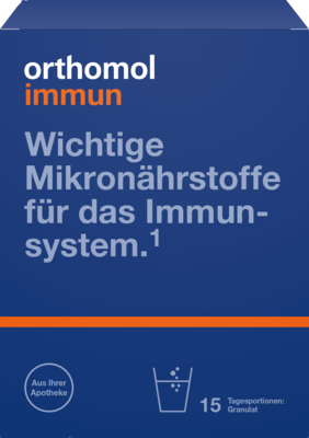 Orthomol pharmazeutische ORTHOMOL Immun Granulat Beutel 15 St 01319956