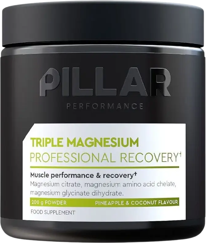 Pillar Performance Triple Magnesium Professional Recovery Powder Pineapple Coconut