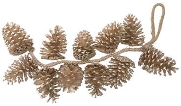 IH Casa Decor 2' Hanging Pinecone Gold