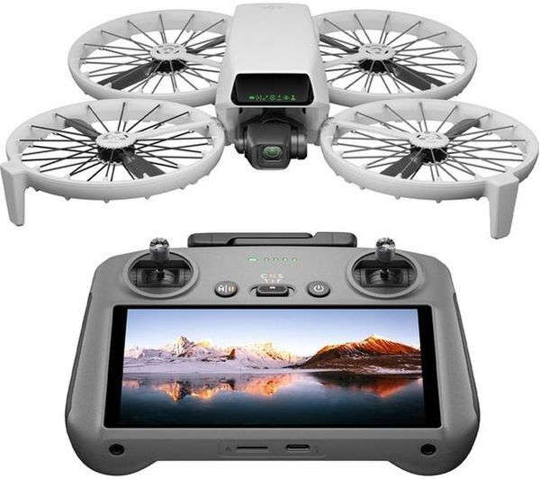 DJI Flip Drone with RC 2 Remote Controller Grey