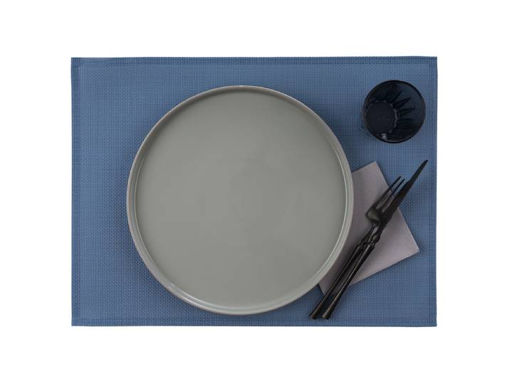 Tischset Tira 6er-Set 33 x 0 x 45cm Blau/Blau