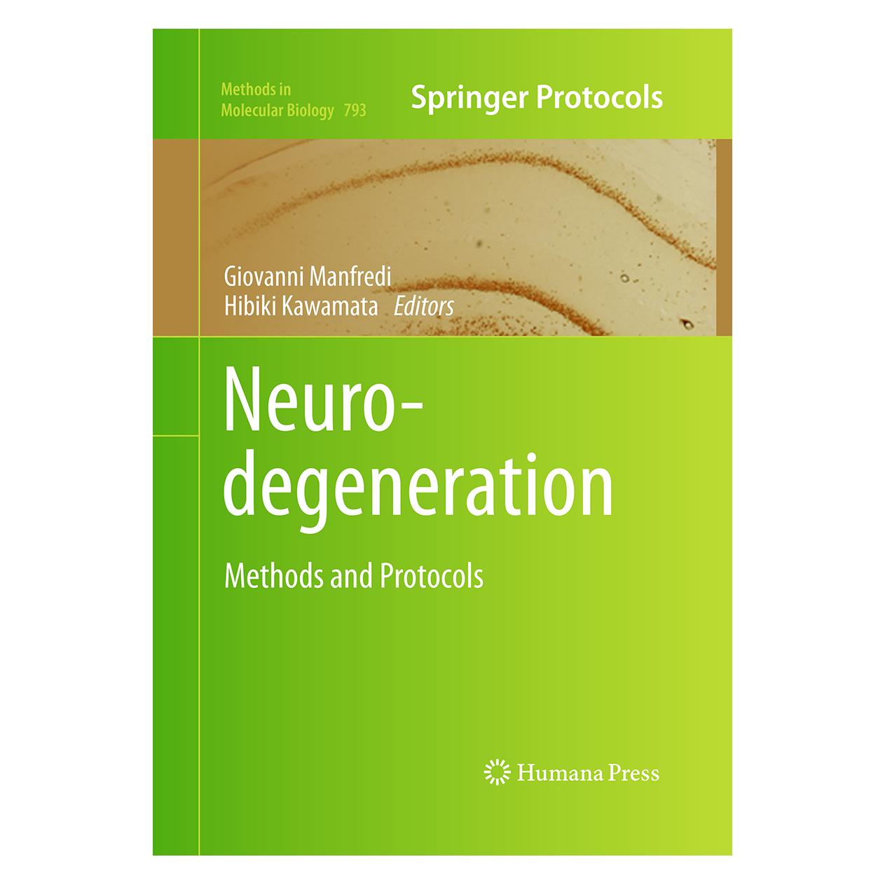 Springer Neurodegeneration (Englisch, Softcover, Giovanni Manfredi, Hibiki Kawamata) (55965738)