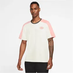 NIKE Sport Clash Trainingsshirt Herren sail/atmosphere/bright mango XL