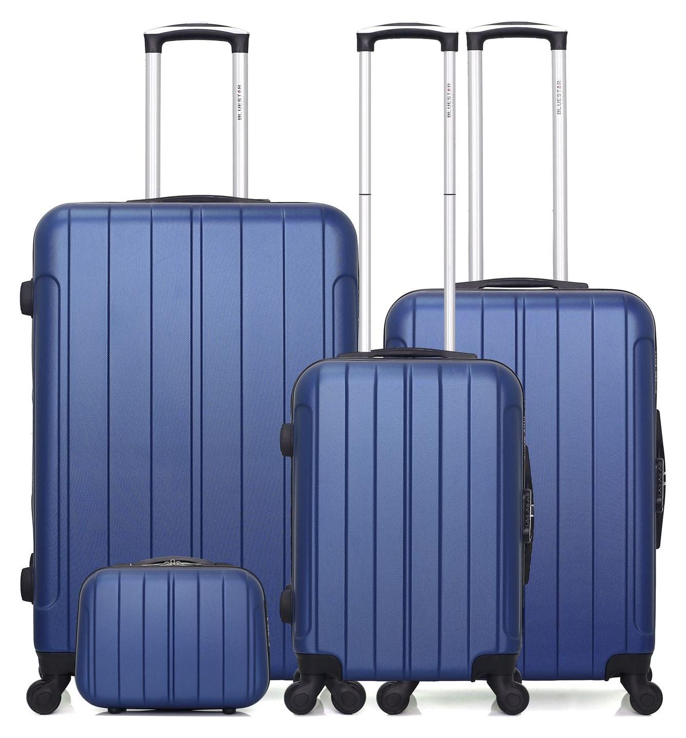 BLUESTAR - 4er-Set NAPOLI-C-Koffer, 75 cm, 4 Rollen
