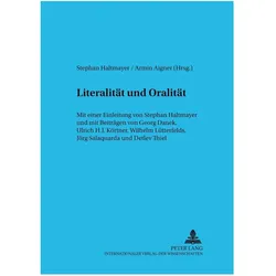 Literalität und Oralität, Fachbücher von Stephan Haltmayer