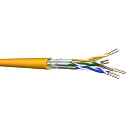 Draka Communication Cable 7A 4P S/FTP AWG22 gelb 60112219-Dca-T1000
