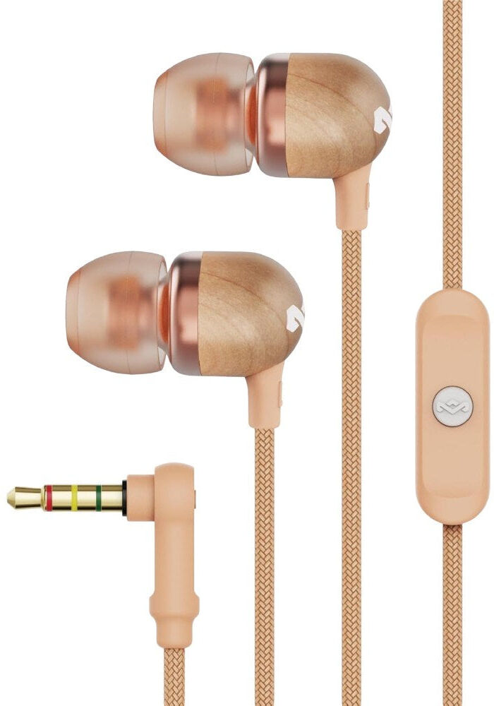 House of Marley Smile Jamaica Jackstik In-Ear Høretelefoner - Kobber