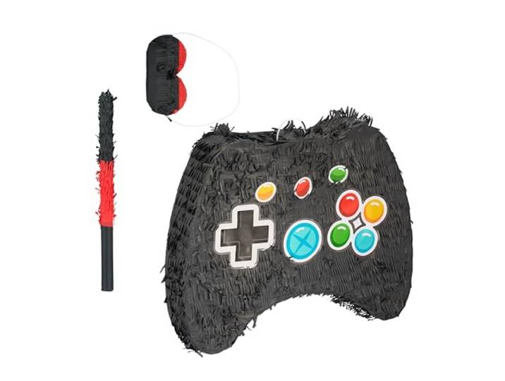Relaxdays Piñata en Forme de Console de Jeux\, à Suspendre\, pour Fille ou garçon\, à remplir\, Multicolore