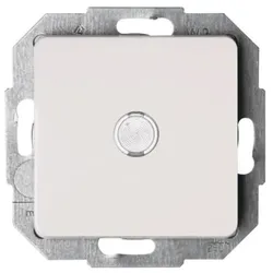 Kopp 618671087 Universalschalter beleuchtet 10AX 250V Milano weiß