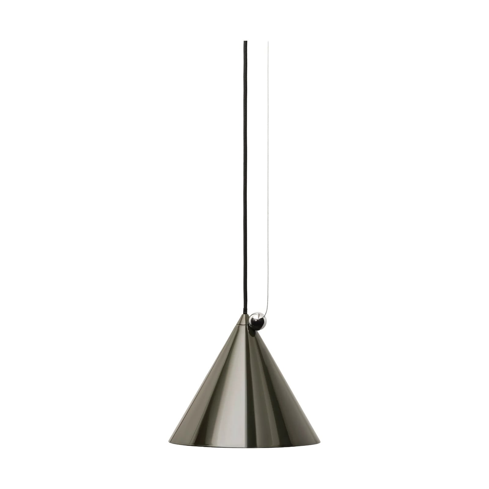 Tom Dixon Pose LED hanglamp Kelp, cilindervormig, groen