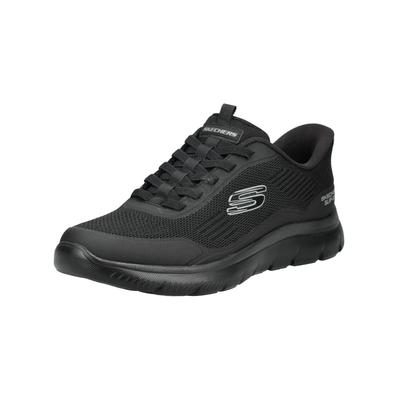 Sneaker SKECHERS "Skechers Sneaker Textil", Herren, Gr. 46, schwarz, Textil, Schuhe Sneaker