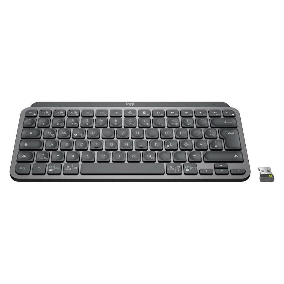 Logitech MXKeys Minimalist (Eng. Int., Kabellos) (920-010498)