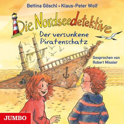Die Nordseedetektive. Der versunkene Piratenschatz [Band 5] - Klaus-Peter Wolf,Bettina Göschl, Audio, 4057664067500