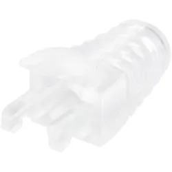 MicroConnect Strain Relief Boot Cat5e, Elektronikkabel + Stecker, Transparent