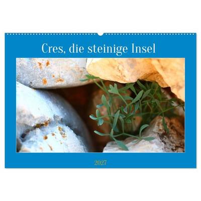 Cres, die steinige Insel (Wandkalender 2027 DIN A2 quer), CALVENDO Monatskalender