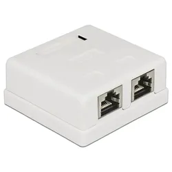 DeLOCK 86269 Steckdose RJ-45 Weiß