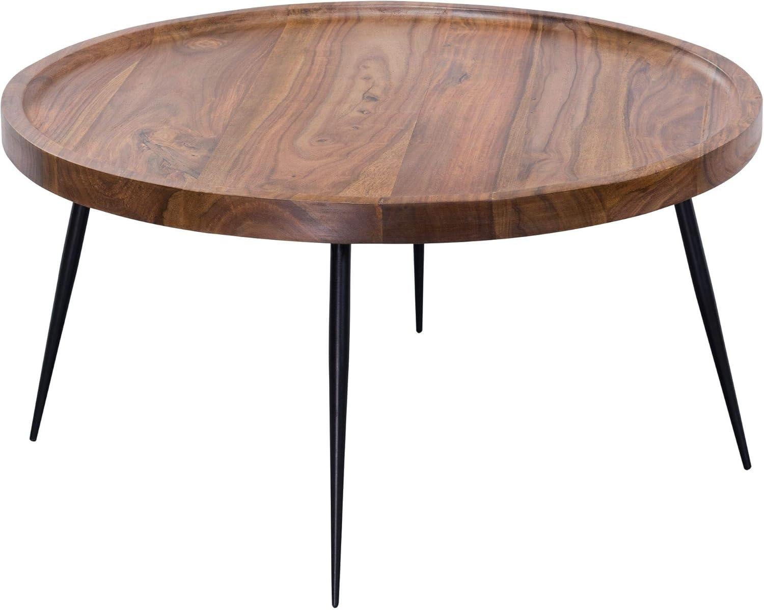 Selius Ronde Salontafel van Massief Sheesham Hout