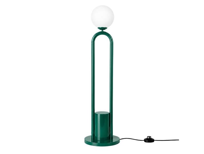 Lampadaire en métal Loop - 30 x 30 cm - Vert