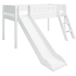 Flexa Spielbett White 90 x 200 cm Lack Weiß