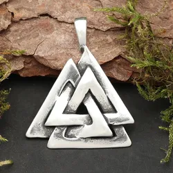 Drachensilber Wotans Knoten Schmuck Kettenanhänger 925 Silber keltischer Anhänger - Silber