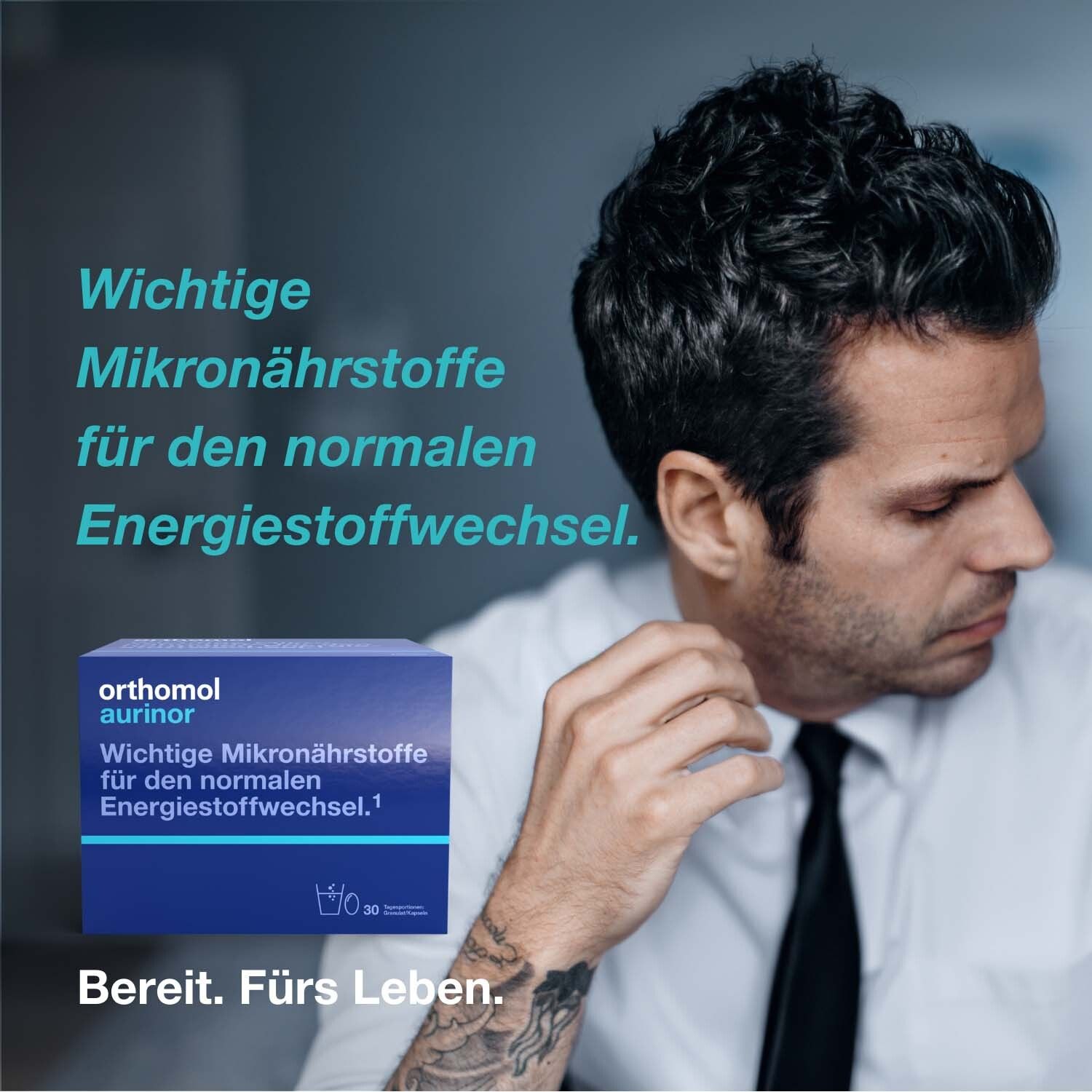 Orthomol aurinor Granulat/Kaps.Kombipack. 30 St Granulat