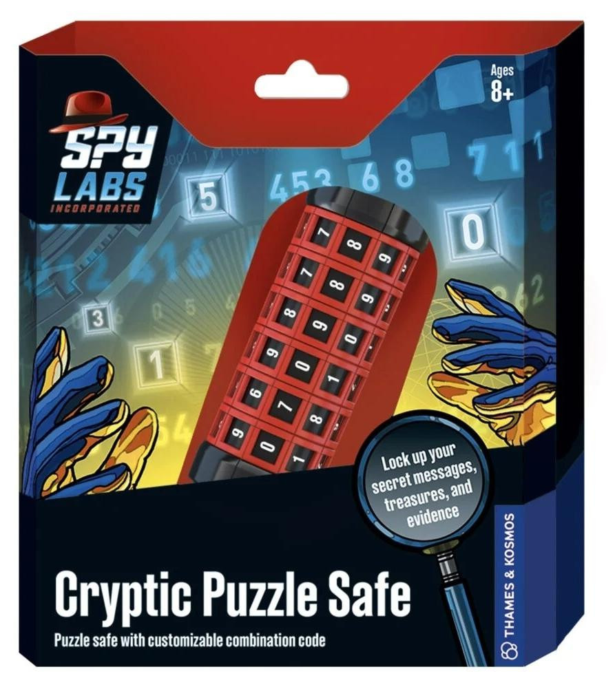 Thames & Kosmos Spy Labs Inc Cryptische Puzzel Kluis voor jonge onderzoekers