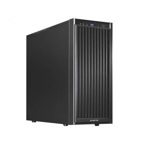 Chieftec Midi-Tower PC-Gehäuse Schwarz