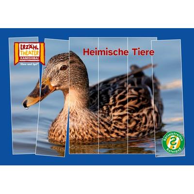 Rätselstreifen Ratespaß: Heimische Tiere / Kamishibai Bildkarten, Nonbook von , Hase und Igel Verlag