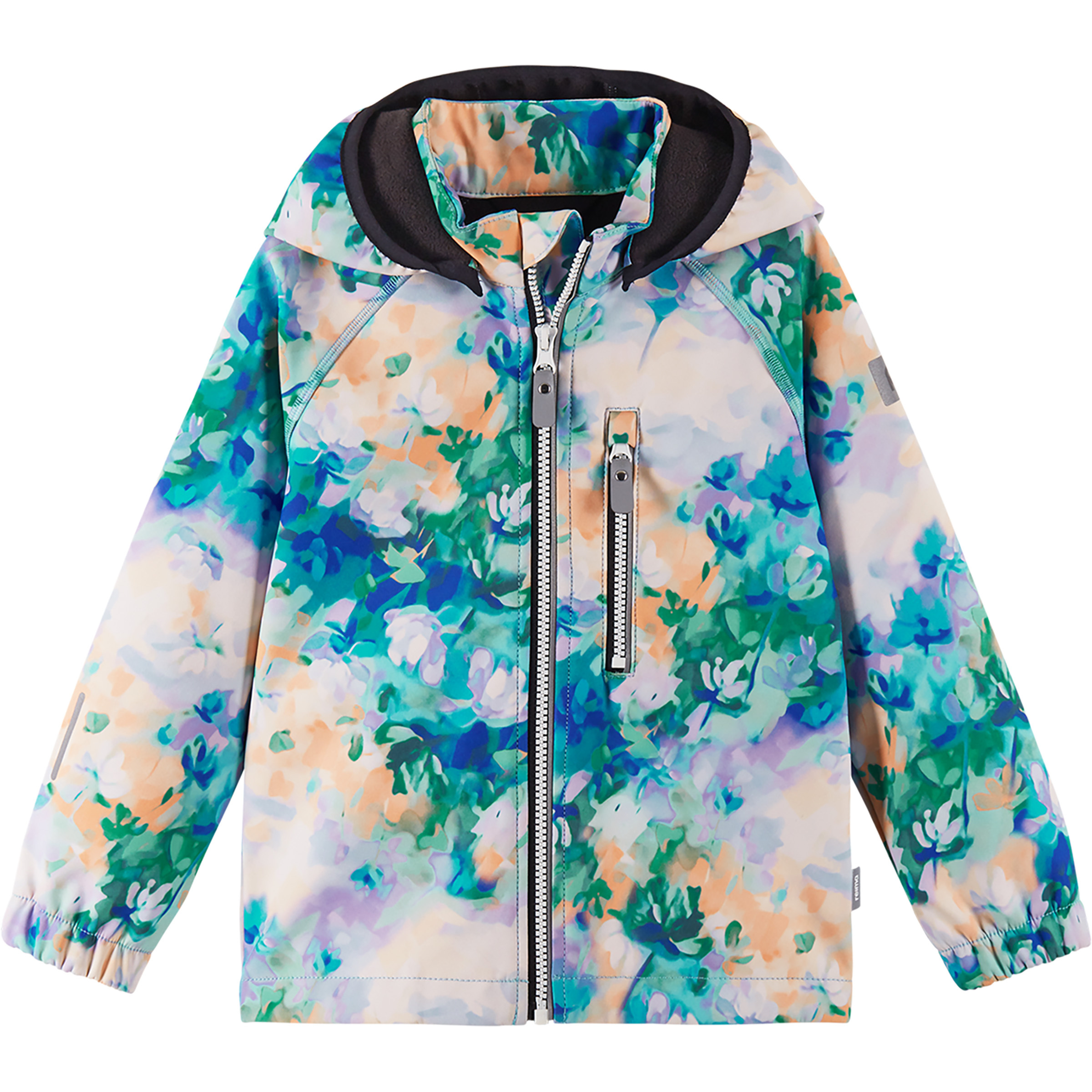 reima Vantti Kinder Softshelljacke tuerkis Größe 110 Trekking Isolierend Wasserabweisend
