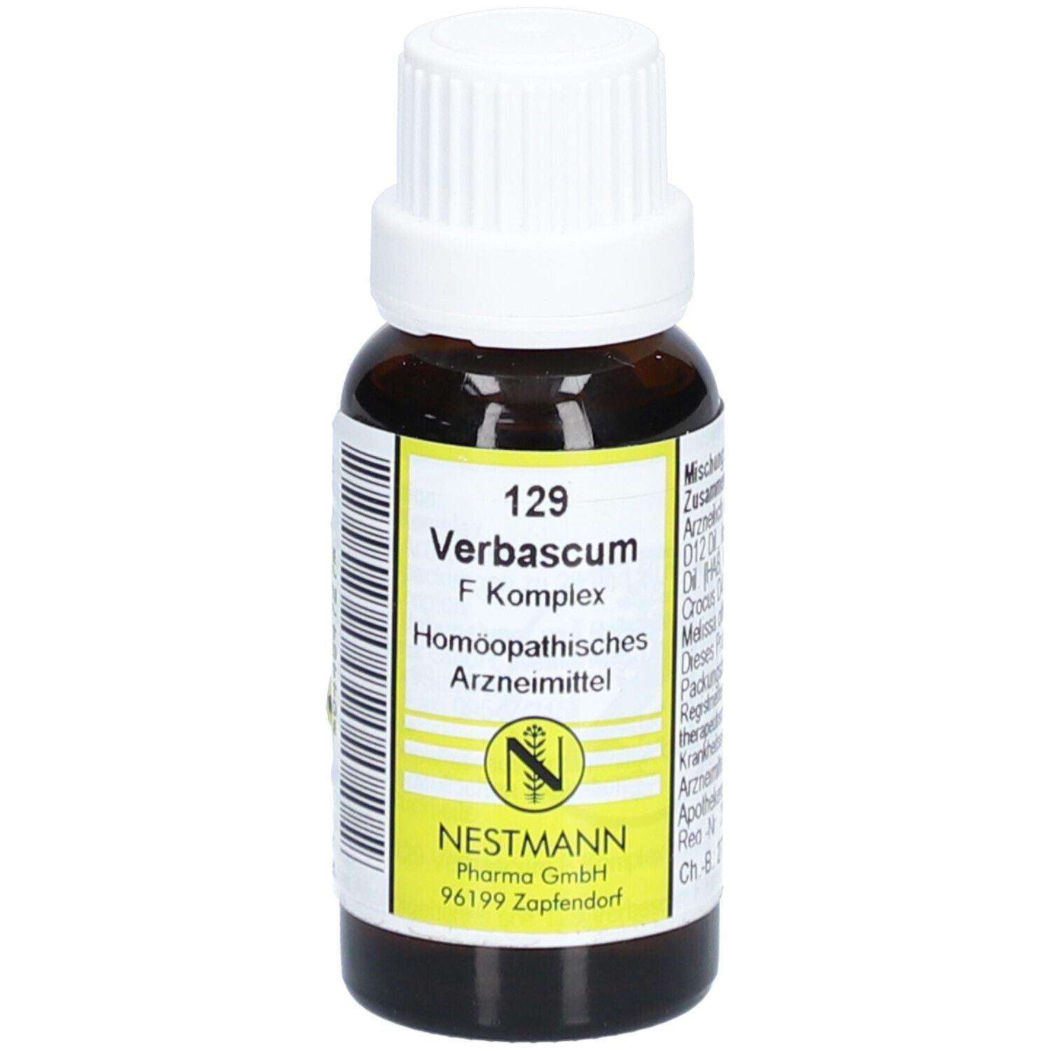 Verbascum F Komplex Nr.129 Dilution 20 ml