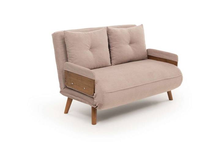 Bettsofa Cosmo Nerz Stoff B 78 T 82 cm - Bettsofa