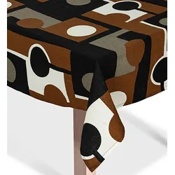 MARKSLÖJD Hild Tischdecke 160x250cm Rostrot.