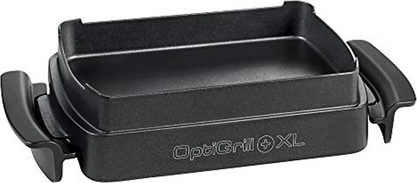 Tefal XA7268 Tác Aluminium Grillplaat Zwart voor OptiGrill+ XL GC72, GO72, GR72