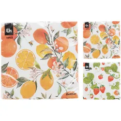 Servietten FRUITS (LB 33x33 cm) - LB 33x33 cm