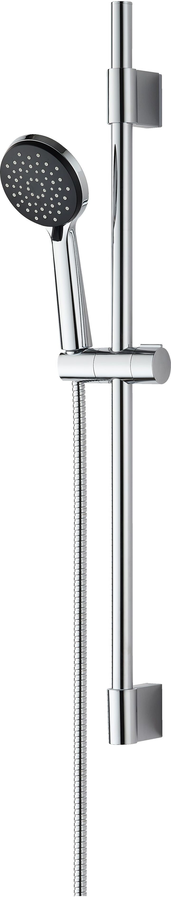 Aquapro SALISCENDI DOCCIA ACQUAPRO FLAMI 3 GETTI CROMO INTERASSE FISSO 68 cm ASTA 70 cm