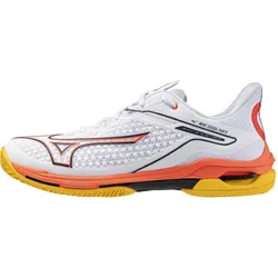 Mizuno, Unisex, Tennisschuhe, Wave Exceed Tour 6 Cc (40.5), Weiss, Blau, Rot