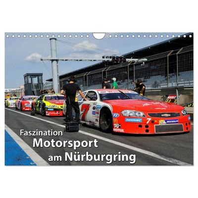 Faszination Motorsport am Nürburgring (Wandkalender 2026 DIN A4 quer), CALVENDO Monatskalender