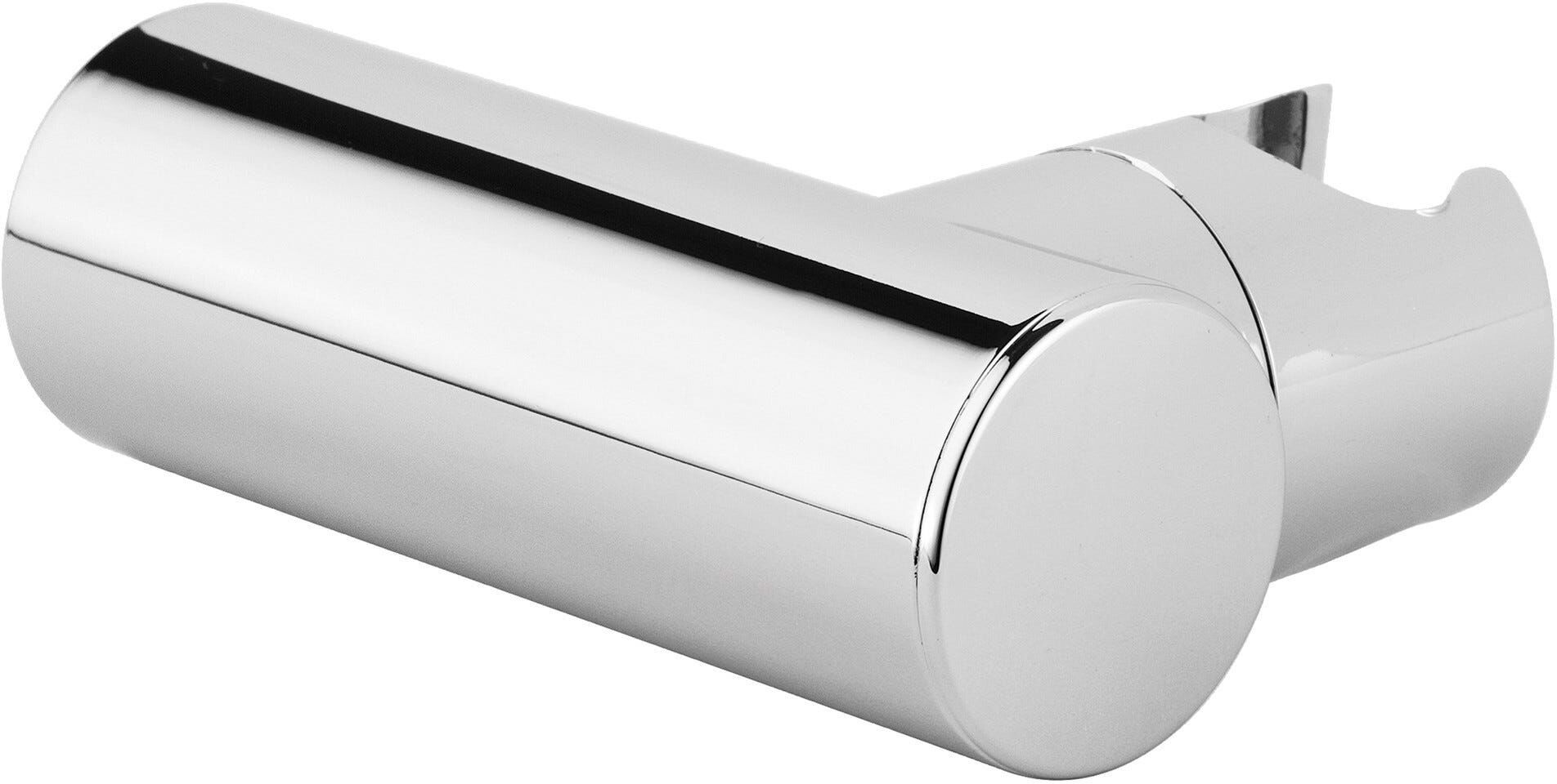 Goccia Blu SUPPORTO A MURO TONDO  SNODATO ABS CROMO
