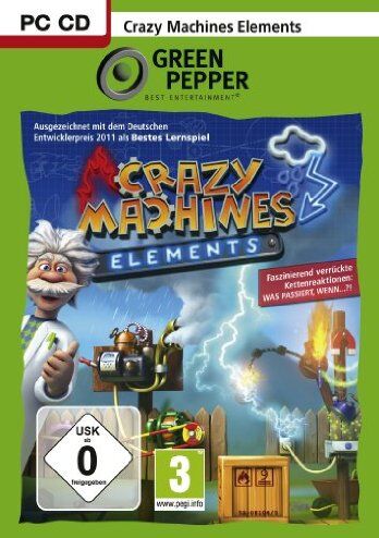 DTP - Crazy Machines: Elements [Green Pepper] - Preis vom 09.10.2026 07:28:09 h