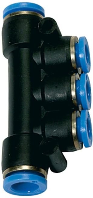 Riegler T-multiprises, connexion à fiche »Série bleue«, Ø câble 2x10/3x6 (146.1006)
