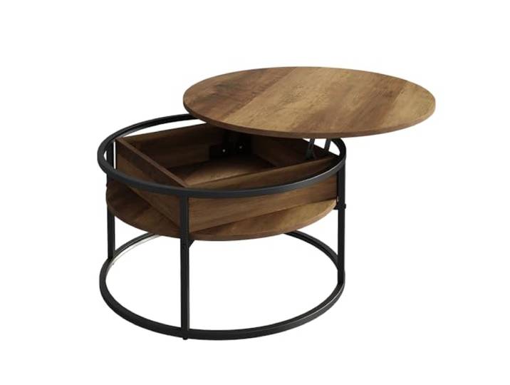 Vicco Couchtisch Marlo, Holz, 77 x 77 cm