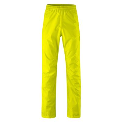 Regenhose GONSO "Save Pants M", Herren, Gr. XS, Normalgrößen, gelb, 100% Polyester, Hosen Funktionshose Outdoorhose Regenhose, Herren Regenhose, wasserdichte Radhose, ideal als robuste Überhose