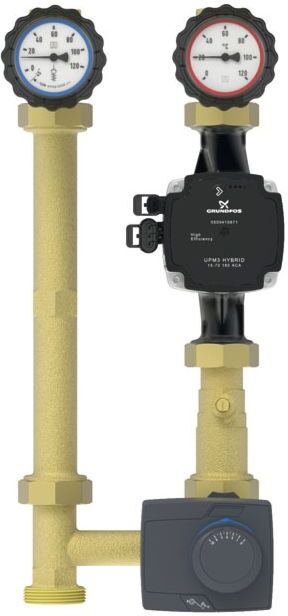 Afriso Heizungspumpengruppe PrimoTherm 77301 180-2 DN25 GP 3WM-SM Vario