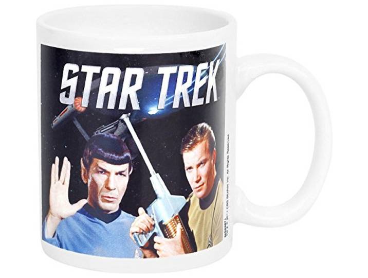 Koffiekop Kirk & Spock